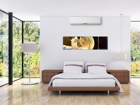 Obraz zamrożonej bańki (170x50 cm)
