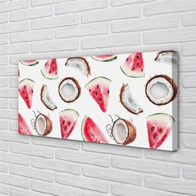 Zdjęcie na płótnie Duet Kokosa i Arbuza