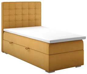 Pojedyncze łóżko boxspring  Rimini 80x200 - 32 kolory