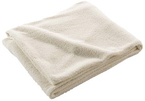 Miękki koc polarowy WOOLY, efekt boucle, 125 x 150 cm