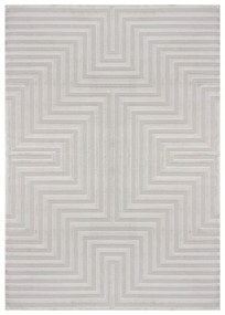 Dywan 3D nowoczesny Sahara szary 80 cm x 250 cm