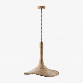 Lampa Sufitowa Z Bambusa Chaifer Miel & 45 X 40 Cm & B - Sklum