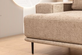 Kanapa rozkładana Nicole - beżowa plecionka Magni 206.03