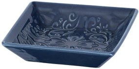 Mydelniczka z wzorami w stylu rustykalnym, ceramiczna podstawka łazienkowa - WENKO