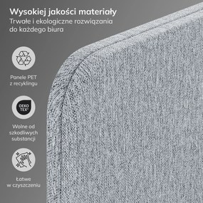 Parawan akustyczny SADIE Moon Dust 260/145 cm