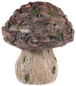 Dekoracja ogrodowa Grzyb, 16 x 17 x 16 cm, polyresin