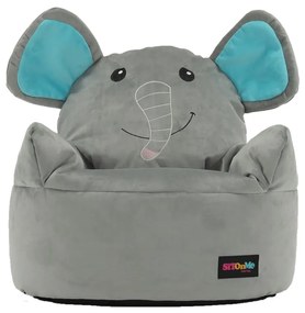 Puf dla dzieci Słonik Baby, 55 x 50 cm