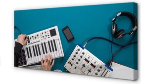 Obraz drukowany na płótnie Sprzęt Do Miksowania Muzyki