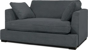 Szary sztruksowy fotel Mobby – Scandic