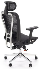Fotel biurowy VIXEN czarny ergonomiczny  HALMAR