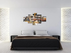 Obraz - Abstrakcja (125x70 cm)