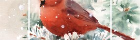 Obraz - Kardynał (170x50 cm)