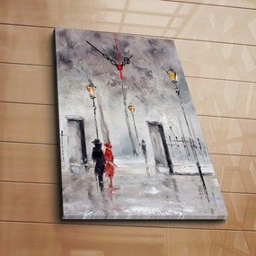 Zegar ścienny Abstract YYCS-1, 45 x 70 cm