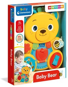 Clementoni Montessori Dydaktyczny miś, 29 x 35 x 5,5 cm