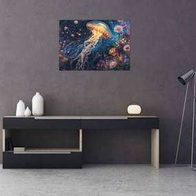 Obraz - Magiczna meduza (70x50 cm)