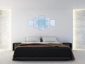 Obraz - Zimowa mandala (125x70 cm)
