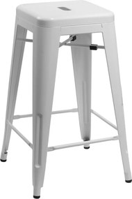 Stołek barowy Paris insp. Tolix 66 cm kolorowy