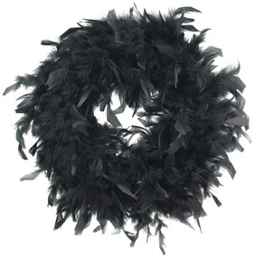 Wieniec Feathers ⌀40cm black