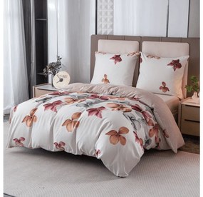 PrzytulneMieszkanie.pl PrzytulneMieszkanie.pl Pościel flanelowa z mikrofibry FLORIVA kolorowa Rozmiar pościeli: 2 szt 70 x 90 cm | 200 x 220 cm