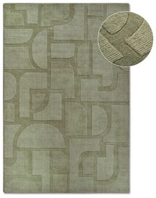 Zielony wełniany dywan tkany ręcznie 190x280 cm Alexis – Villeroy&Boch