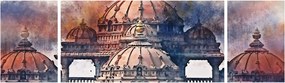 Obraz - Akshardham, New Delhi, Indie (170x50 cm)