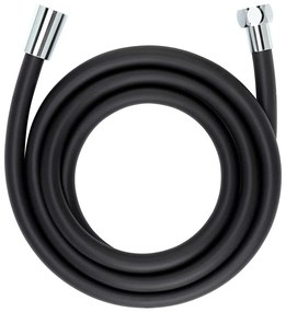 Wąż prysznicowy Wenko Black Matt, dł. 175 cm