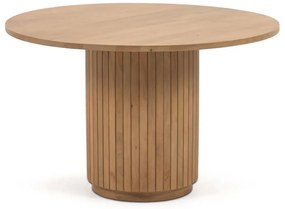 Okrągły stół z litego drewna mango ø 120 cm Licia – Kave Home