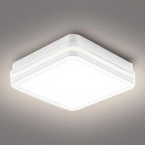 Brilagi - Oprawa zewnętrzna LED BENE LED/24W/230V 26x26 cm biała IP54