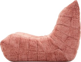 Różowy worek do siedzenia z materiału bouclé Mask – Mauro Ferretti