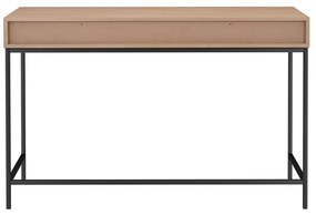 Biurko z blatem w dekorze dębu 50x120 cm Celine – Støraa