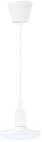 LED Lampa wisząca KIKI 1xE27/10W/230V biala