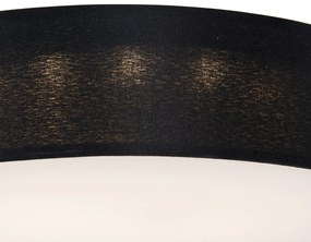 Inteligentna lampa sufitowa czarna 30 cm w tym LED RGB - Taiko Nowoczesny Oswietlenie wewnetrzne