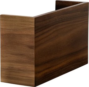 Inteligentna lampa ścienna z drewna orzechowego 24 cm w tym Wi-Fi G9 - Otan