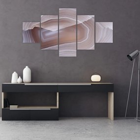 Obraz - Marmurowy agat (125x70 cm)