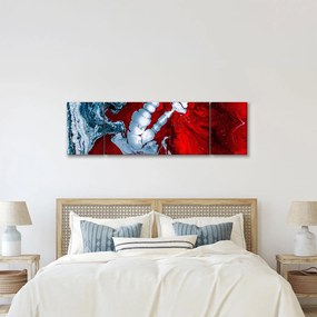 Obraz abstrakcyjnych plam (170x50 cm)