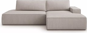 Narożnik z funkcją spania i pojemnikiem Cosme O rozkładany nowoczesny kanapa kolory