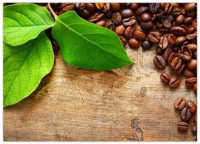 Obraz na szkle - Kawa (70x50 cm)