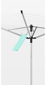 Ogrodowa suszarka na pranie w kolorze srebra 50 m Lift-o-Matic Advance – Brabantia