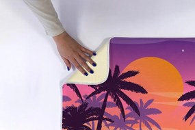 Dywanik łazienkowy antypoślizgowy Dywanik łazienkowy antypoślizgowy Tropikalna plaża