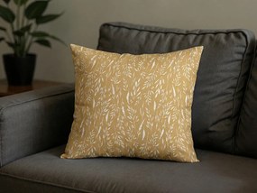 Poszewka na poduszkę z mikroflanelu KOSTAR 40x50 cm, żółta