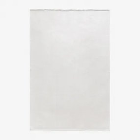 Prostokątny Dywan Zewnętrzny 160x230 Z Polietylenu Ginsberg Blanco - Sklum
