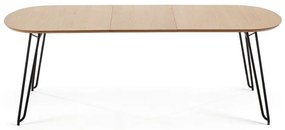 Rozkładany stół w dekorze dębu 90x140 cm Novac – Kave Home