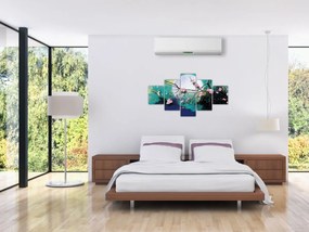 Obraz - Drzewo, grafika (125x70 cm)