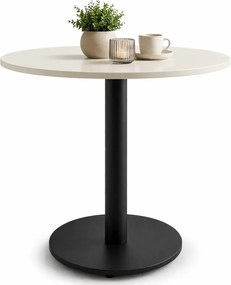 Okrągły kaszmirowy stół na jednej nodze  D2-D05