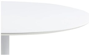 Biały okrągły stół Actona Ibiza, ⌀ 110 cm