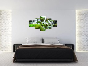 Obraz - wodospady (125x70 cm)