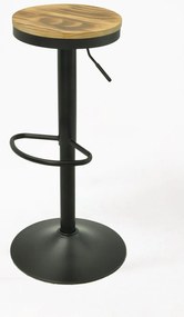 Pack 6 Taborety Vikin Siedzisko Drewno