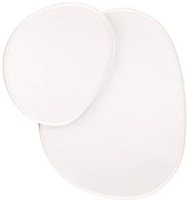 Biała lampa sufitowa LED 63.5x77 cm Rise – Trio