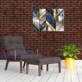 Obraz abstrakcji artystycznej (70x50 cm)