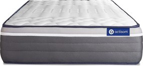 Materac Actiflex plus 120x210cm, Grubosc : 26 cm, sprezyny kieszeniowe i pianka z pamiecia ksztaltu, Bardzo wysoki, 7 stref komfortu